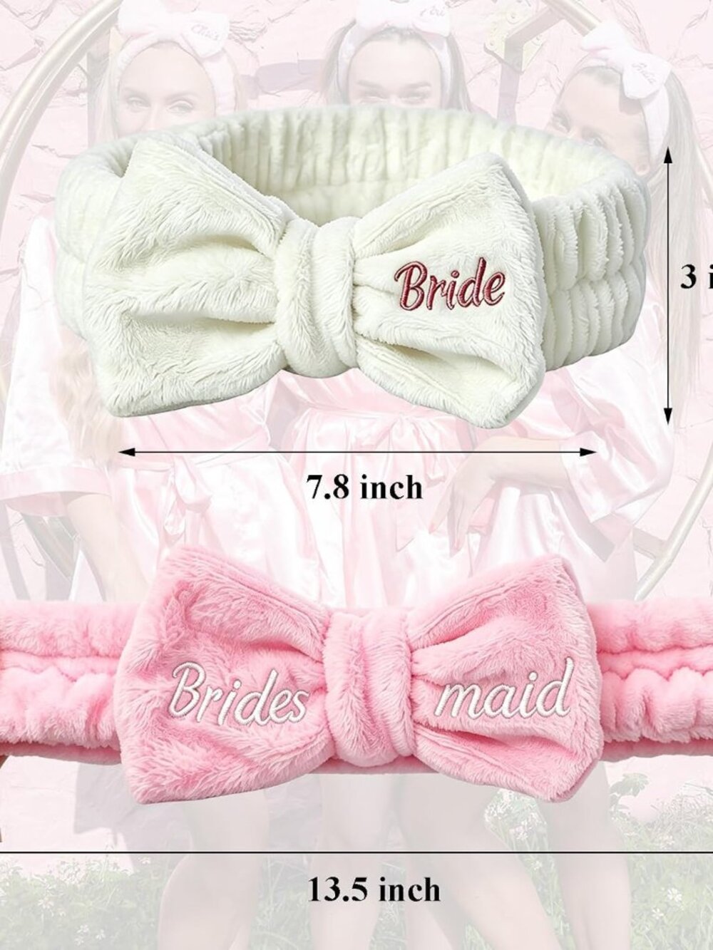 ⭐️⭐️ "Bride" & "Bridesmaid" Headbands ⭐️⭐️
